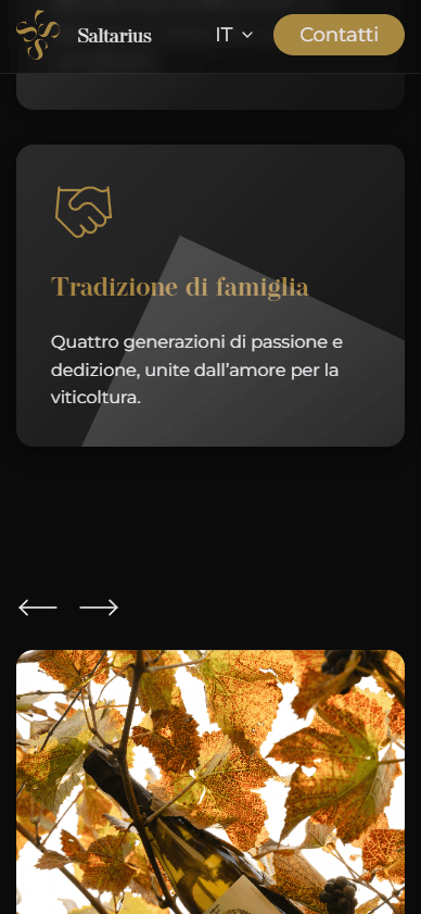 Azienda Agricola Scrinzi "Saltarius" mobile screenshot
