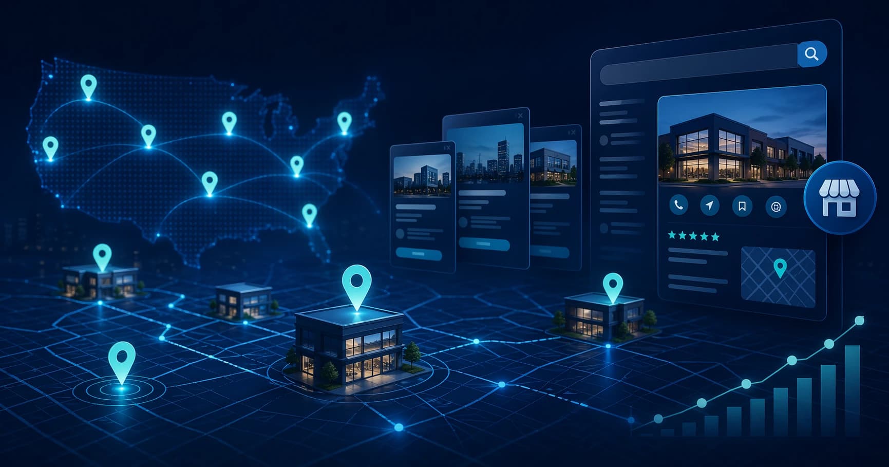 Local SEO per aziende con piu sedi: cosa controllare tra landing locali, Google Business Profile e dati strutturati